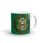 Army Green glossy mug