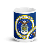 Air Force Blue glossy mug