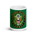 Army Green glossy mug