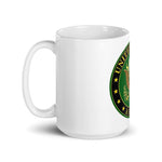 Army White glossy mug