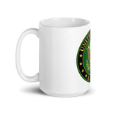 Army White glossy mug