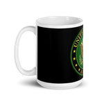 Army Black glossy mug