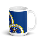 Air Force Blue glossy mug