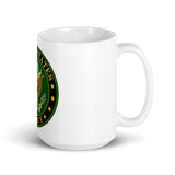 Army White glossy mug