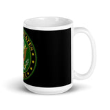 Army Black glossy mug